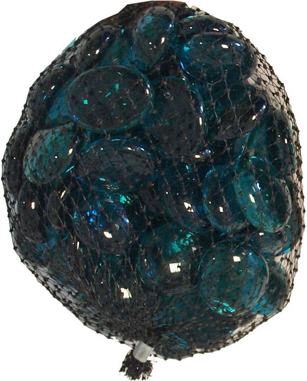 Boon aquarium decoratie Nuggets turquoise 250 g