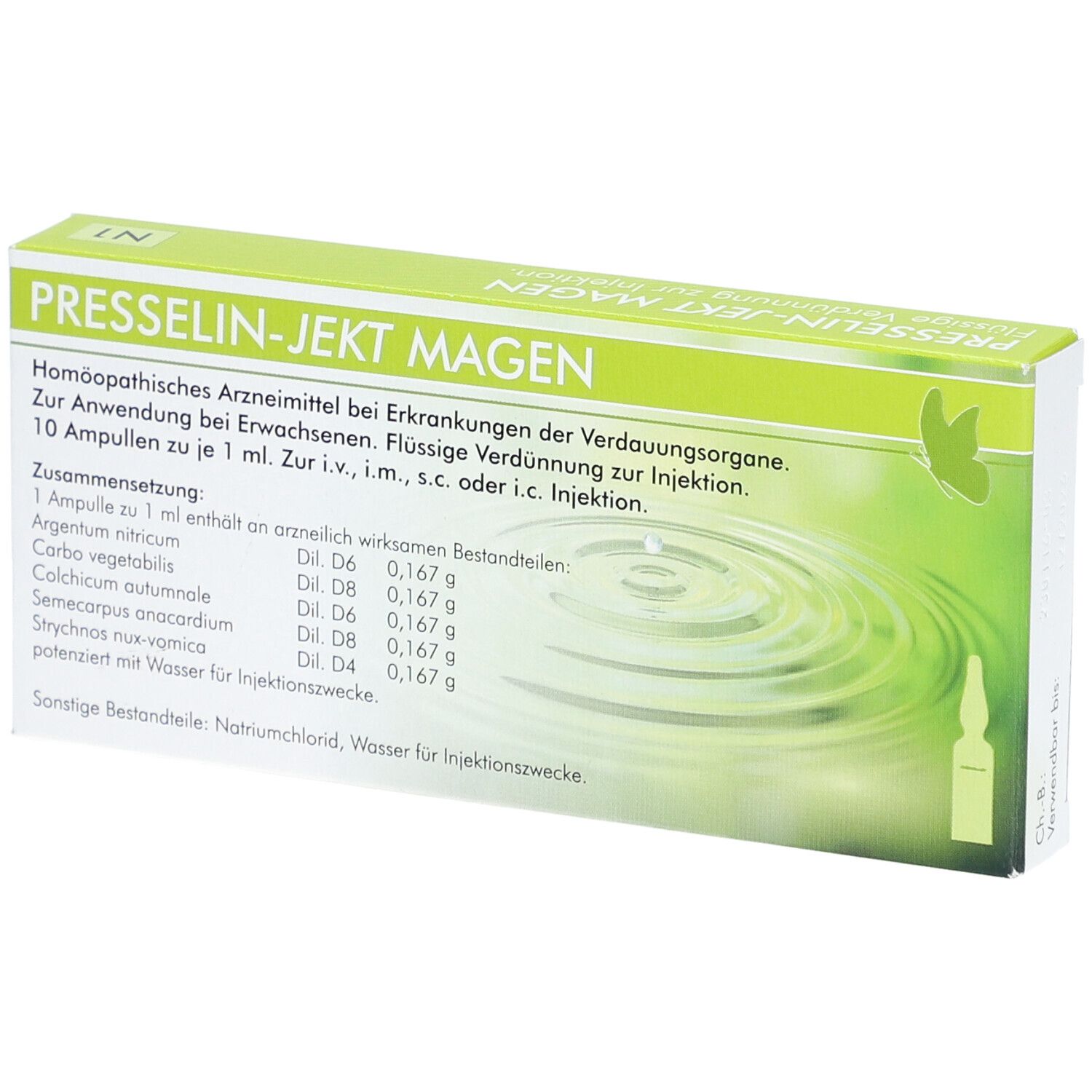 PRESSELIN-Jekt Magen Ampullen