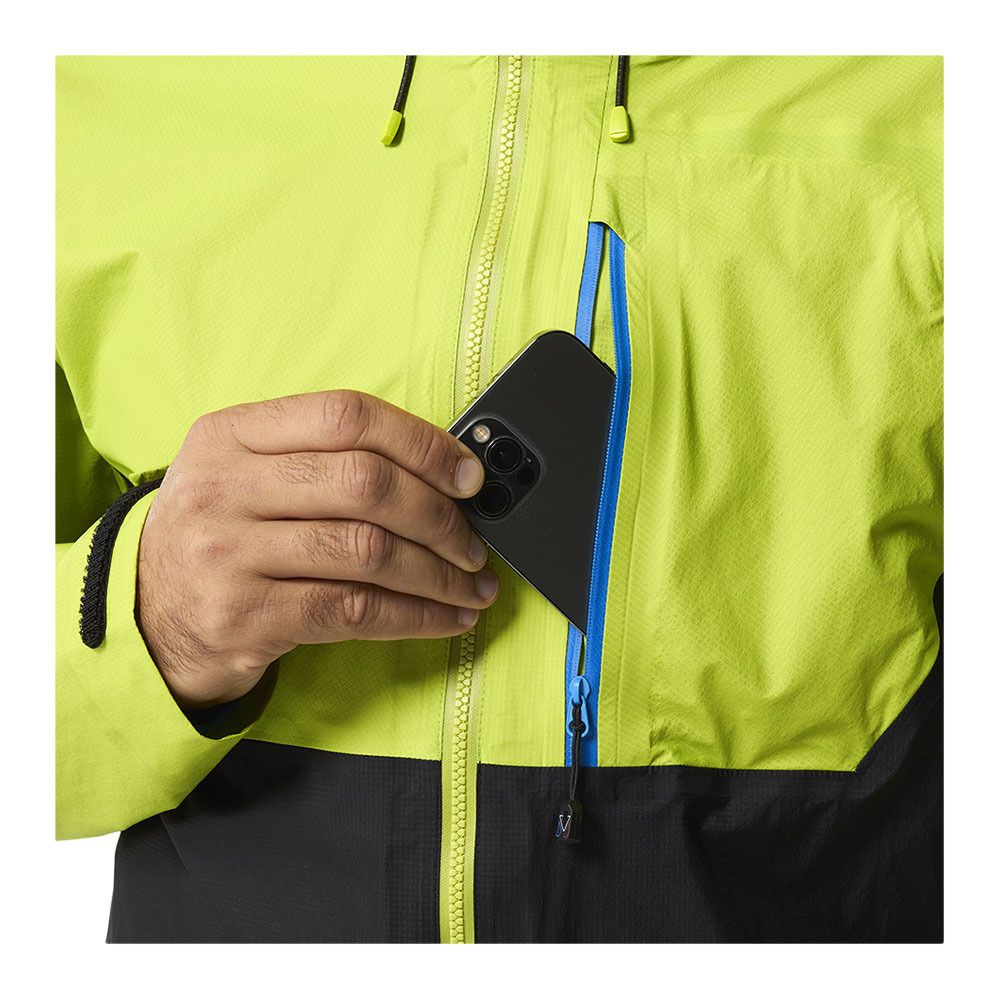 Millet TRI SKY 3L - Veste Homme noir/acid green