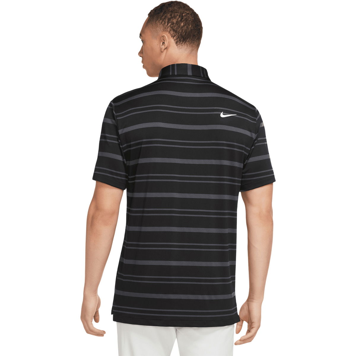Nike Dri-FIT Tour Stripe Golf Polo T-shirt Herre
