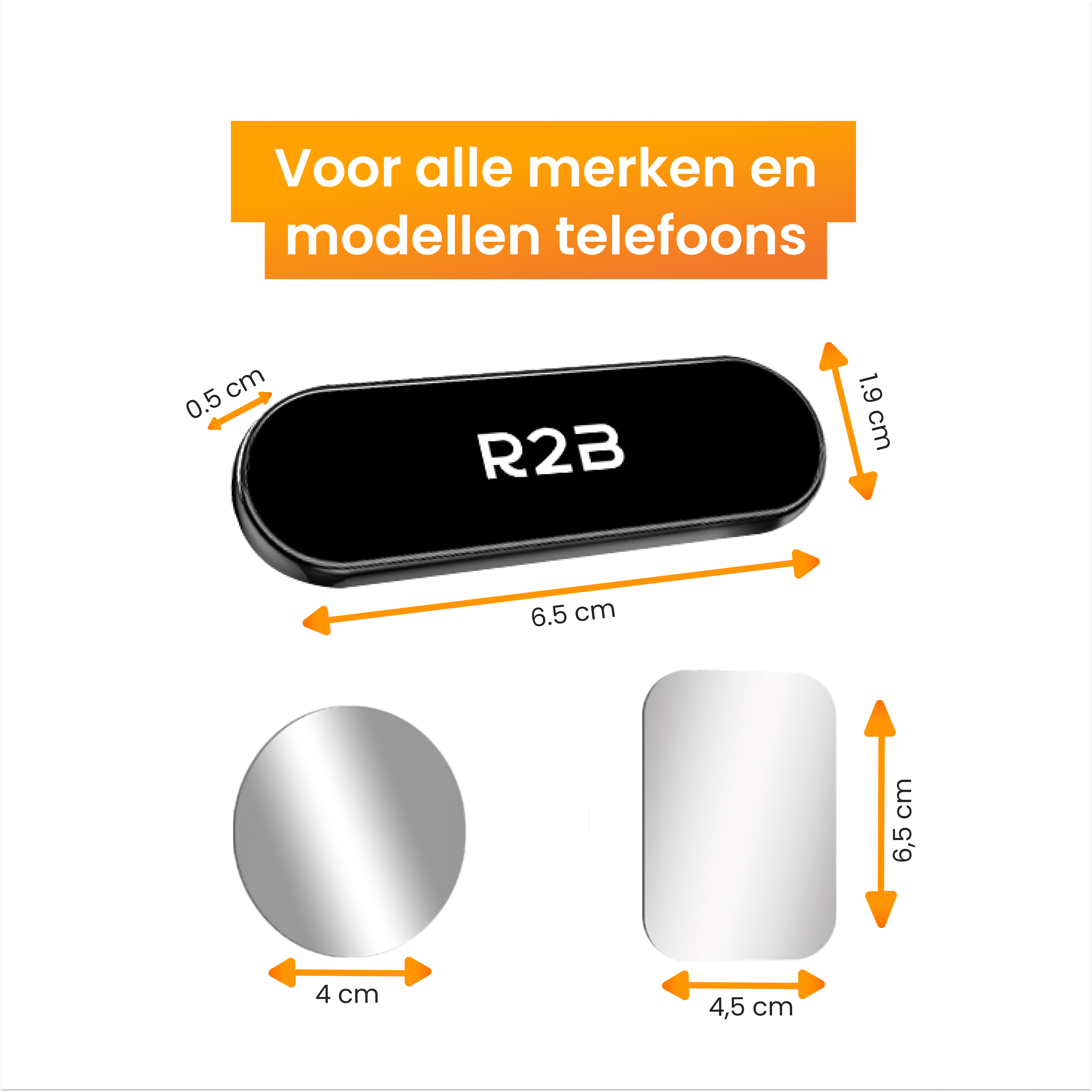 R2B Magnetische Dashboard Auto Telefoonhouder