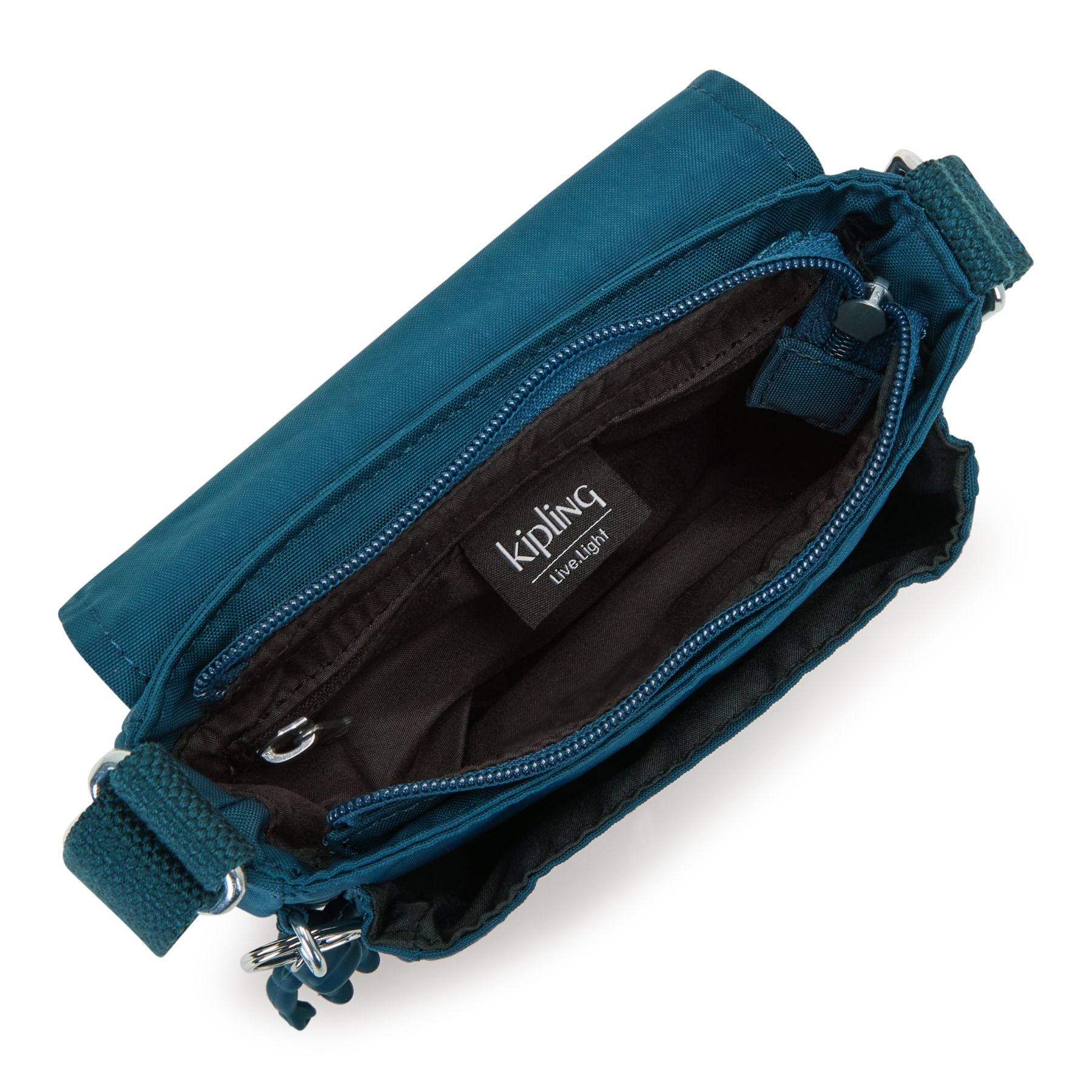 LOREEN MINI Mini sac à bandoulière avec rabat magnétique - Cosmic Emerald