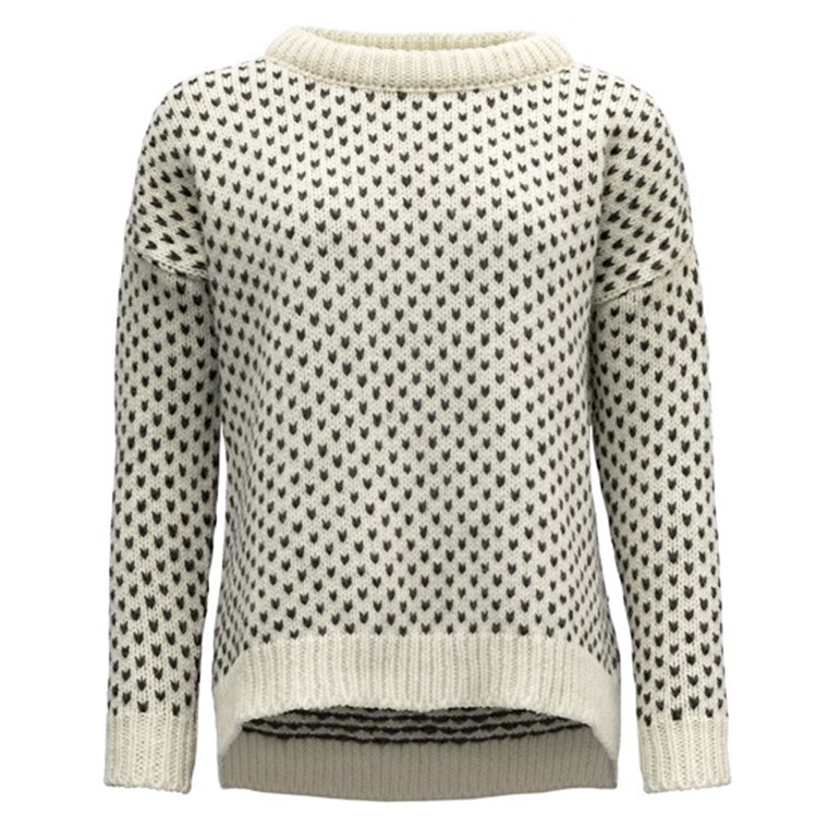 Devold Nordsjø Wool Sweater Wmn Offwhite