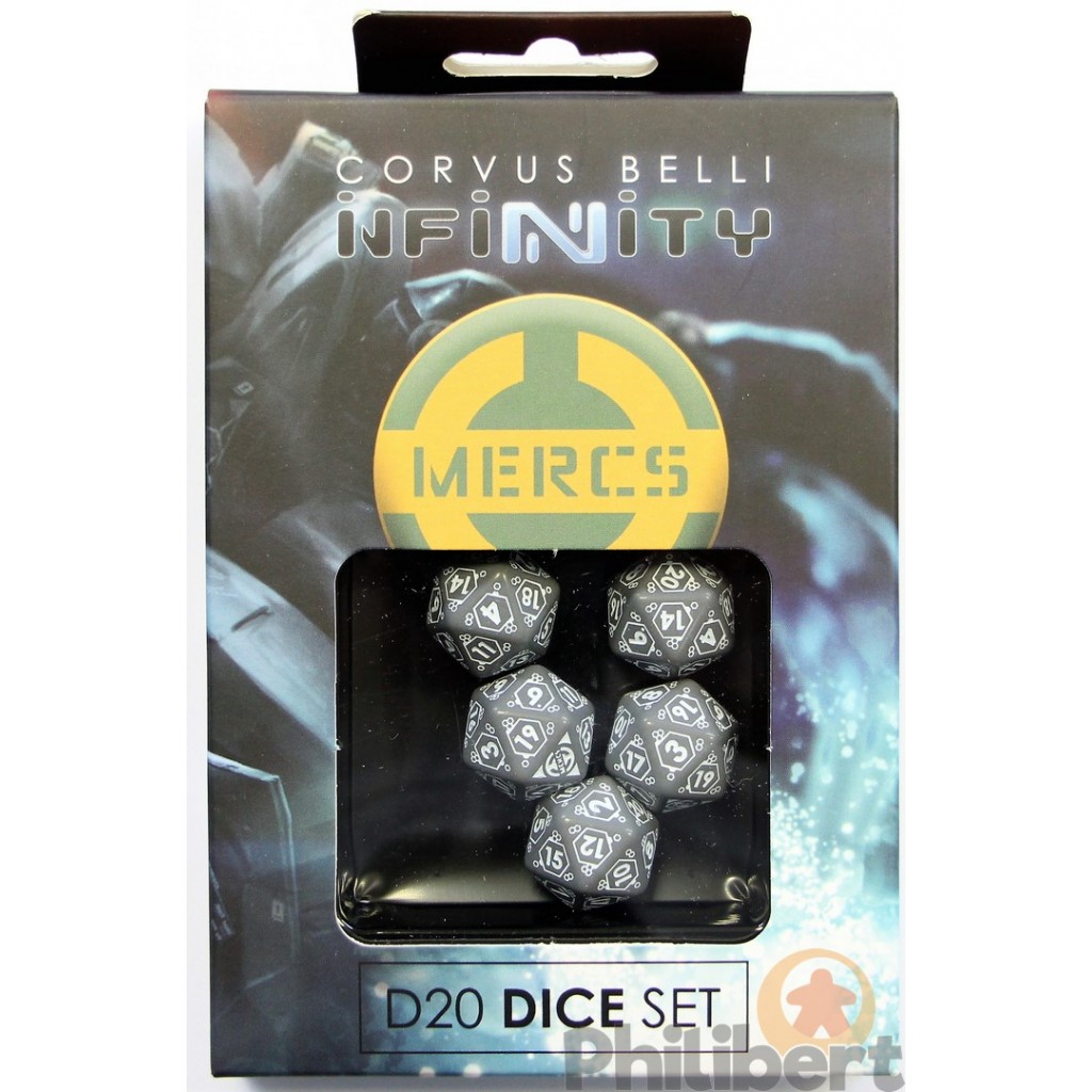 Infinity - Mercenaries D20 Dice Set