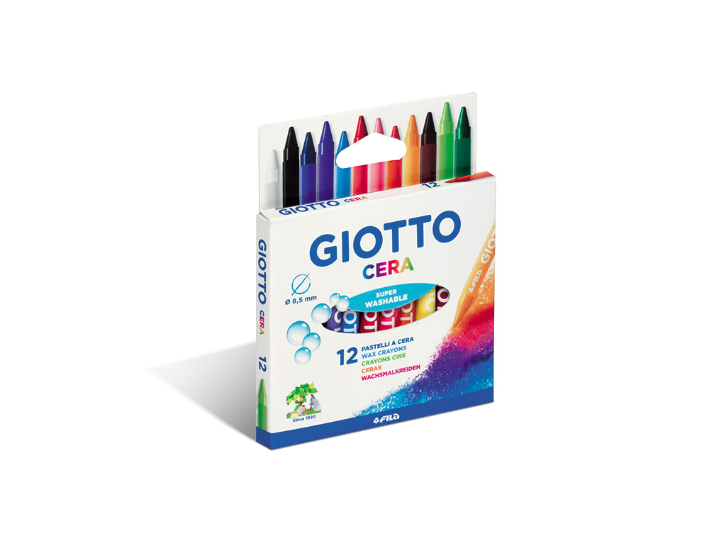 LÁPIS DE CERA GIOTTO 12 UNIDADES
