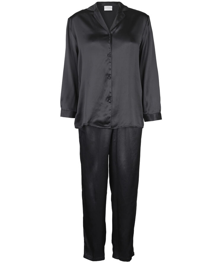 Lady Avenue Silke Pyjamas 02-black