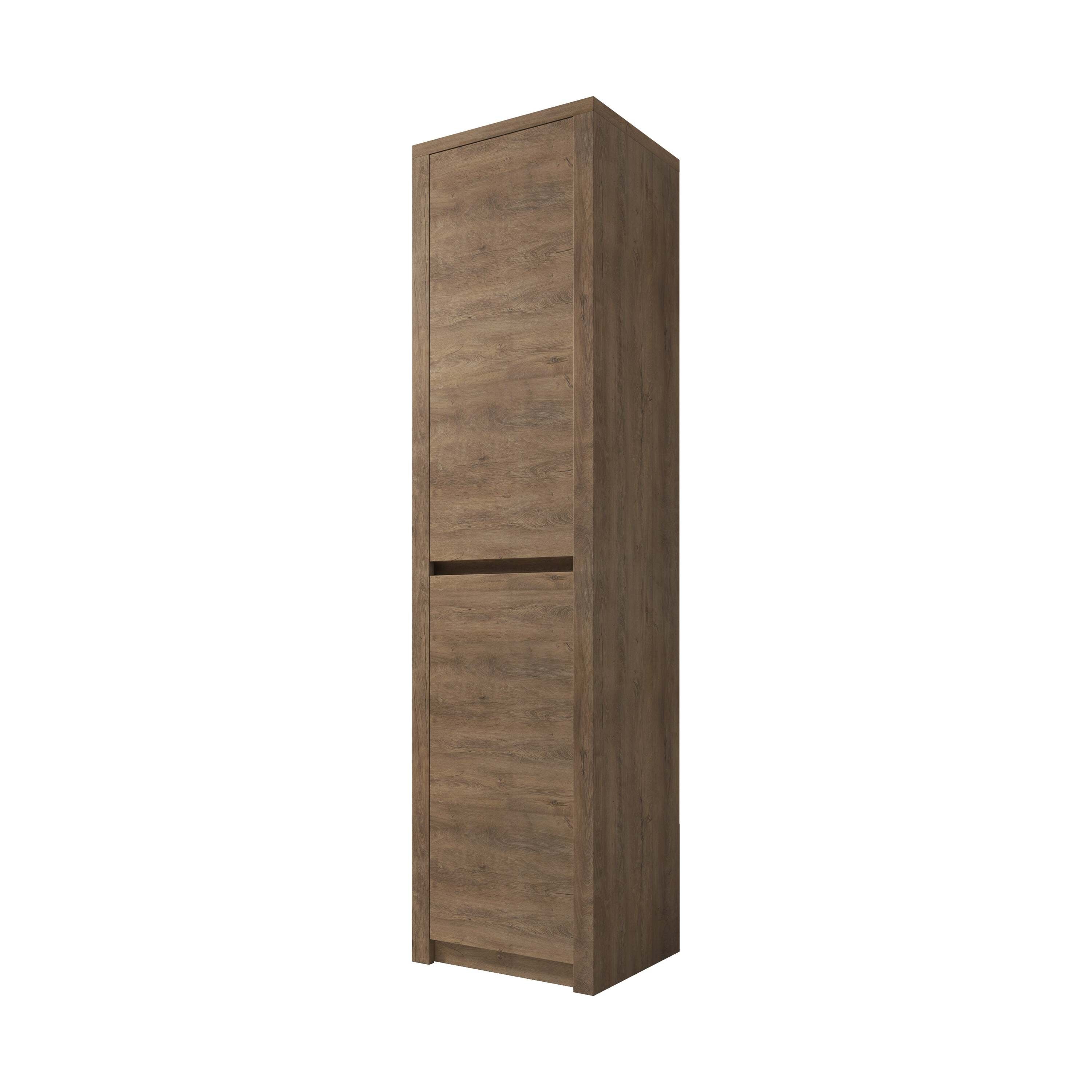 Meubella - Opbergkast Monaco - Eiken - 50 cm