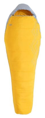 Sac de couchage momie Turbat Tourer summer Gold Fusion - Bleu Aube -6°C-Jaune
