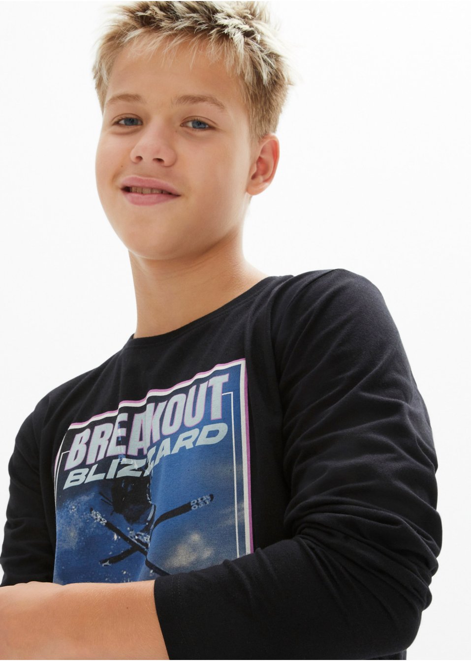 T-shirt manches longues garçon