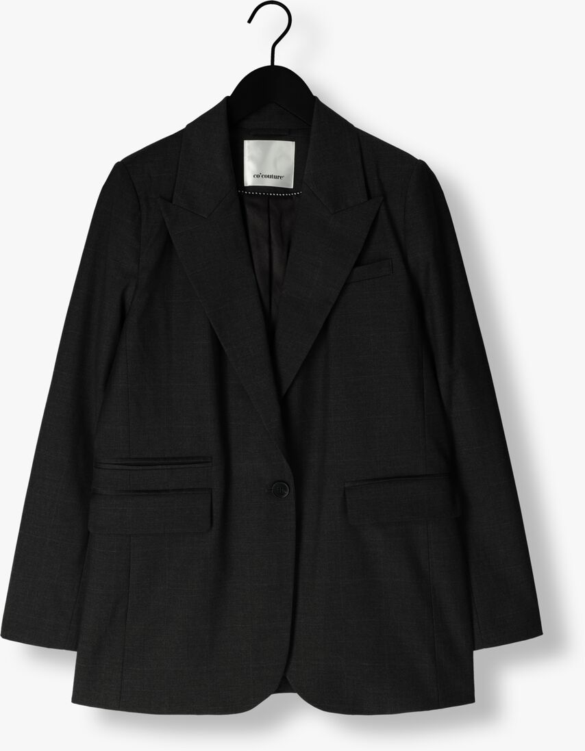 grijze co'couture blazer kaya single oversized blazer