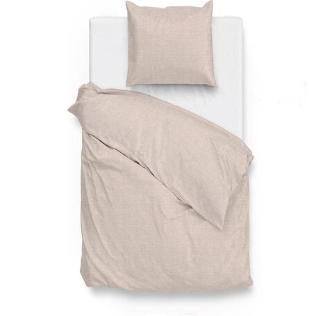 Lino - Sandy Beige Dekbedovertrek