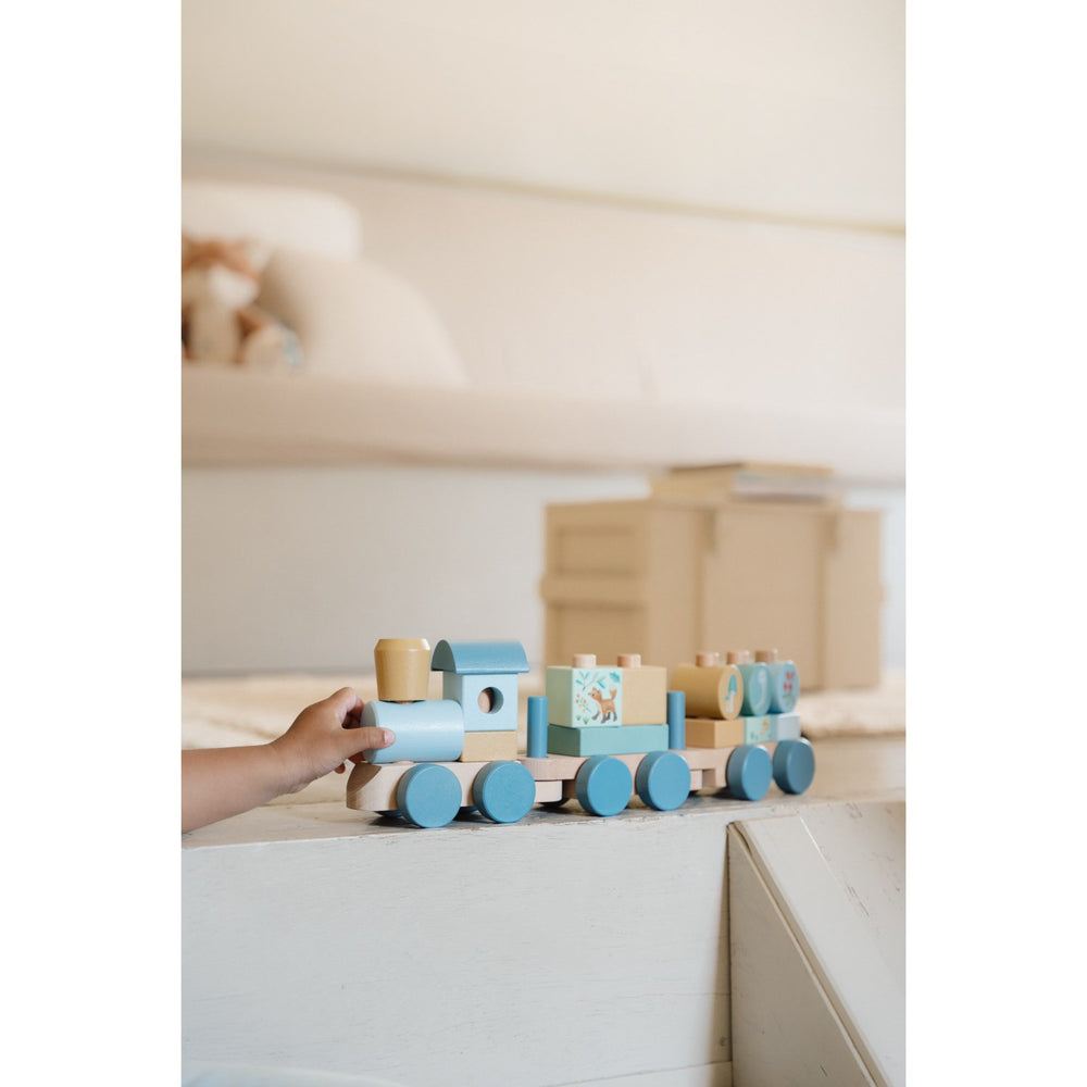 Køb Little Dutch Forest Friends Blue Stabletog