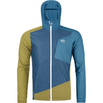 Ortovox Jacke Windbreaker Petrol Blue Herren