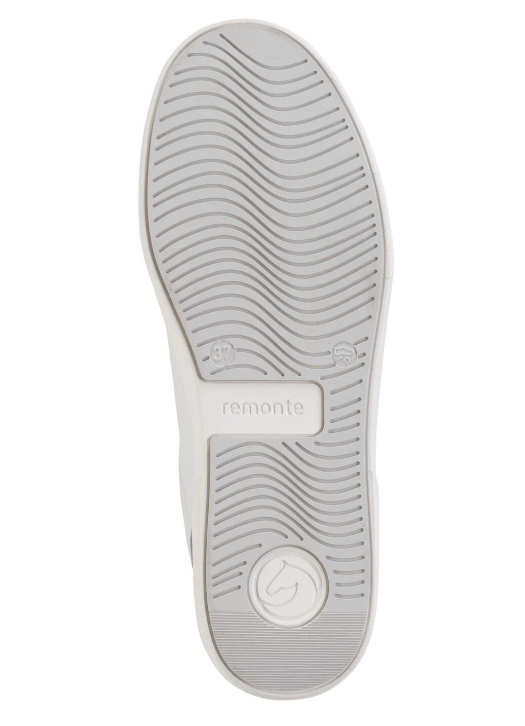 Remonte Sneaker aus Nappa- und Veloursleder mit Metallic-Besatz