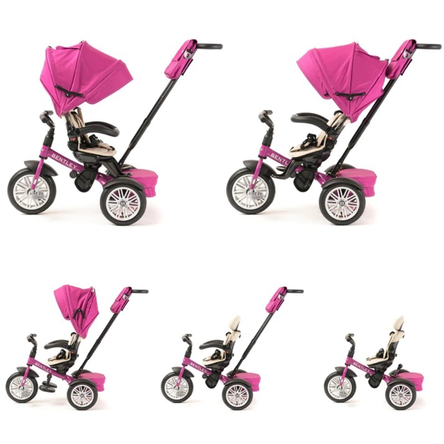 Bentley 6 in 1 Trike Dreirad, Fuchsia
