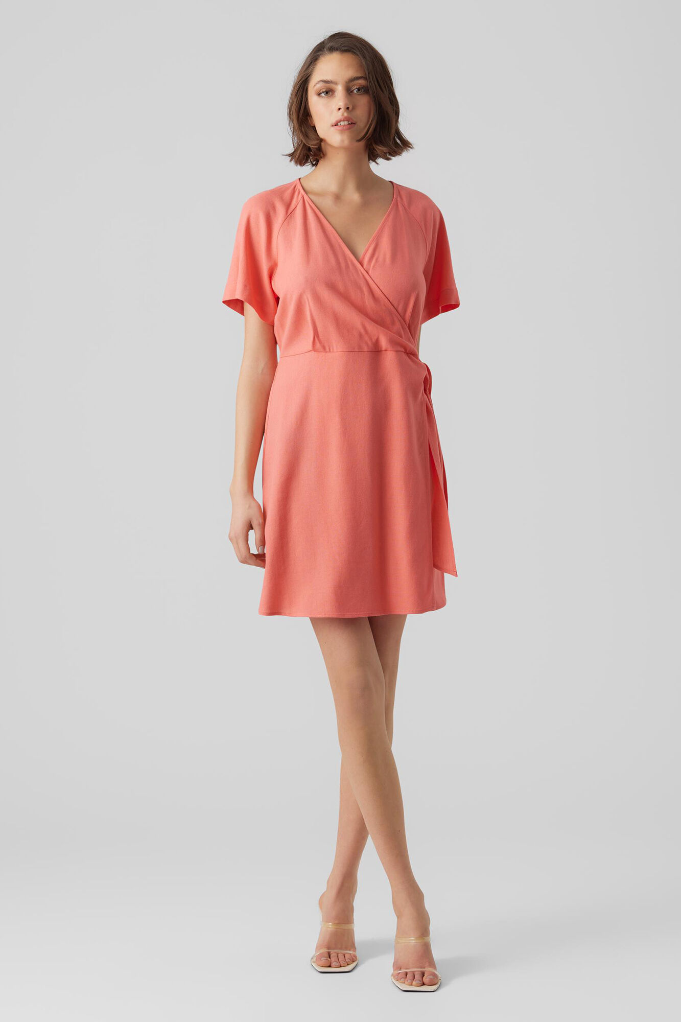 Vestido curto travesti - Vermelho