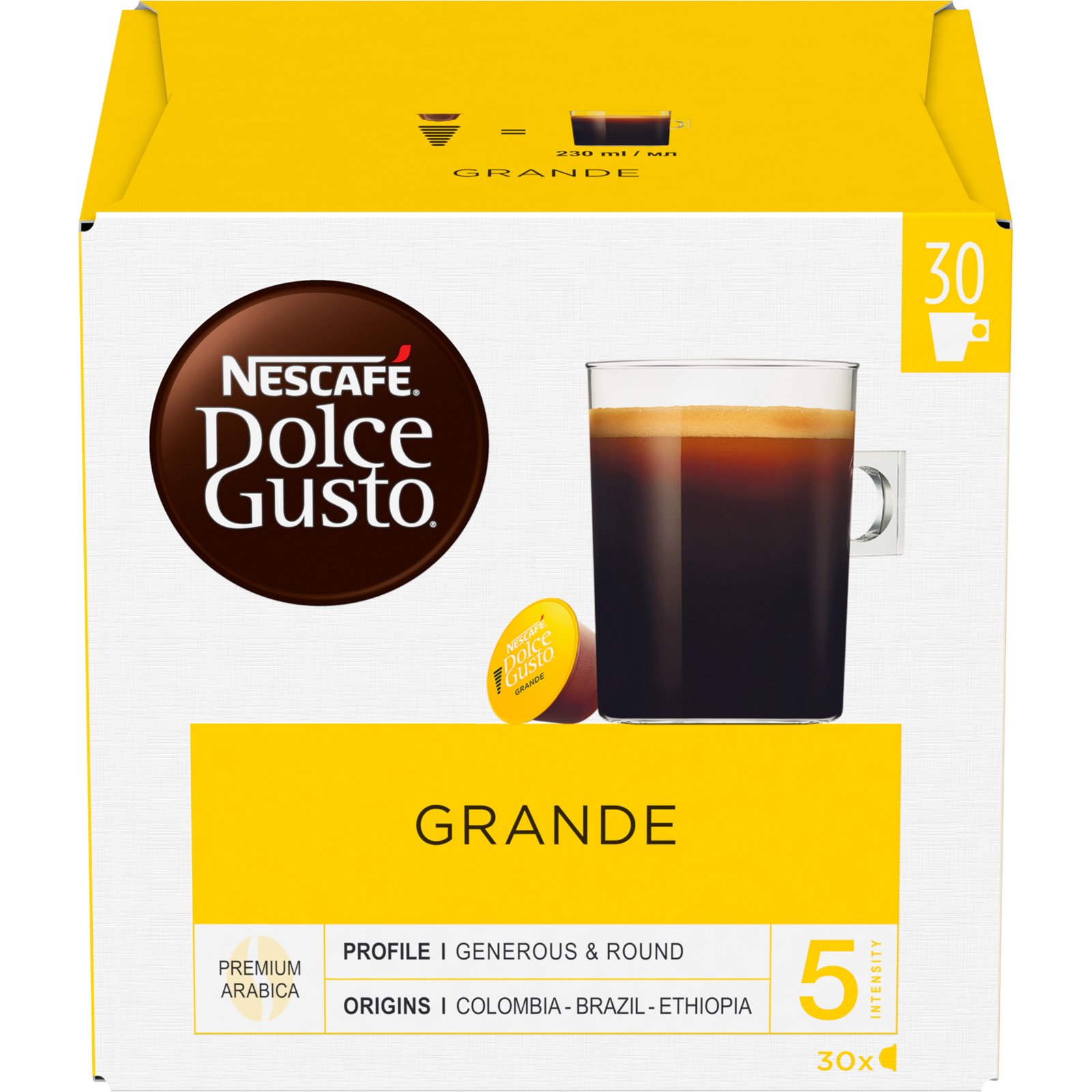 Nescafe Dolce Gusto Grande 30 Kapseln