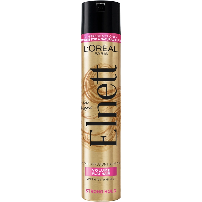 L'Oréal Paris Elnett Hair Spray Volume Flat Hair Strong Hold 200 ml