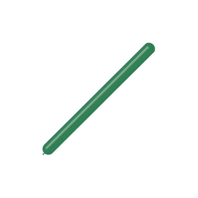 Donkergroene Modelleerballonnen 7,5cm 150cm 100st