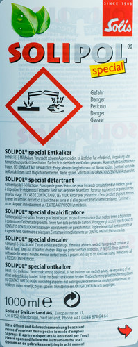 Solis Solipol Special Espresso Ontkalker 1L