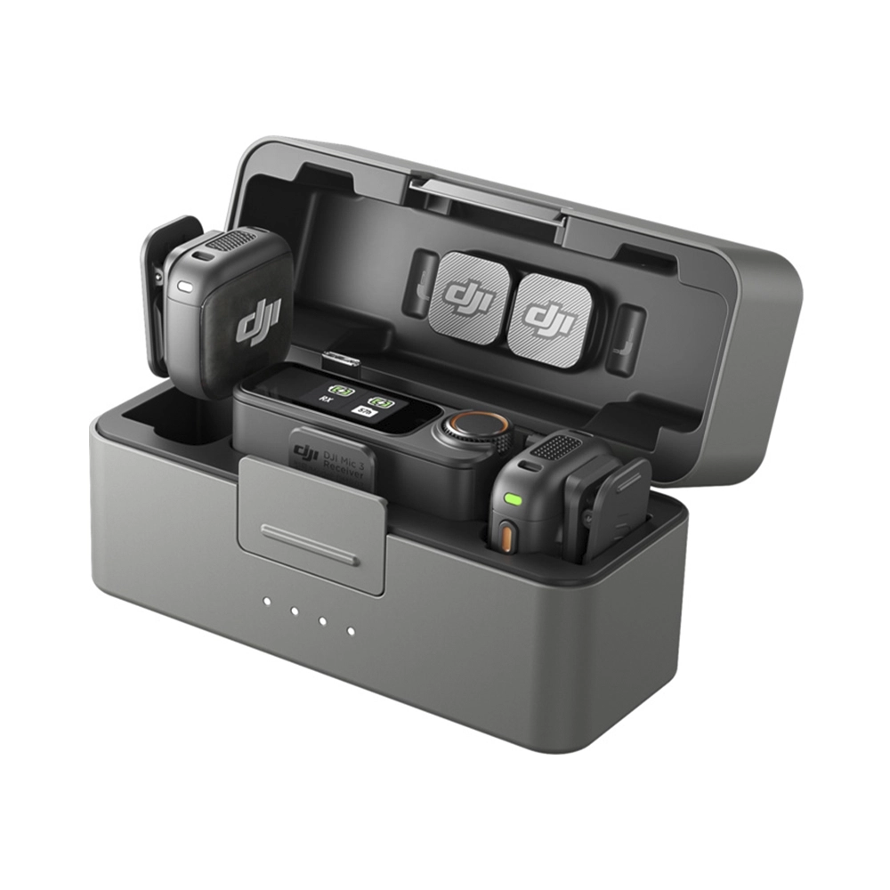 DJI Mic 3 (2 TX + 1 RX + Charging Case) Mikrofon