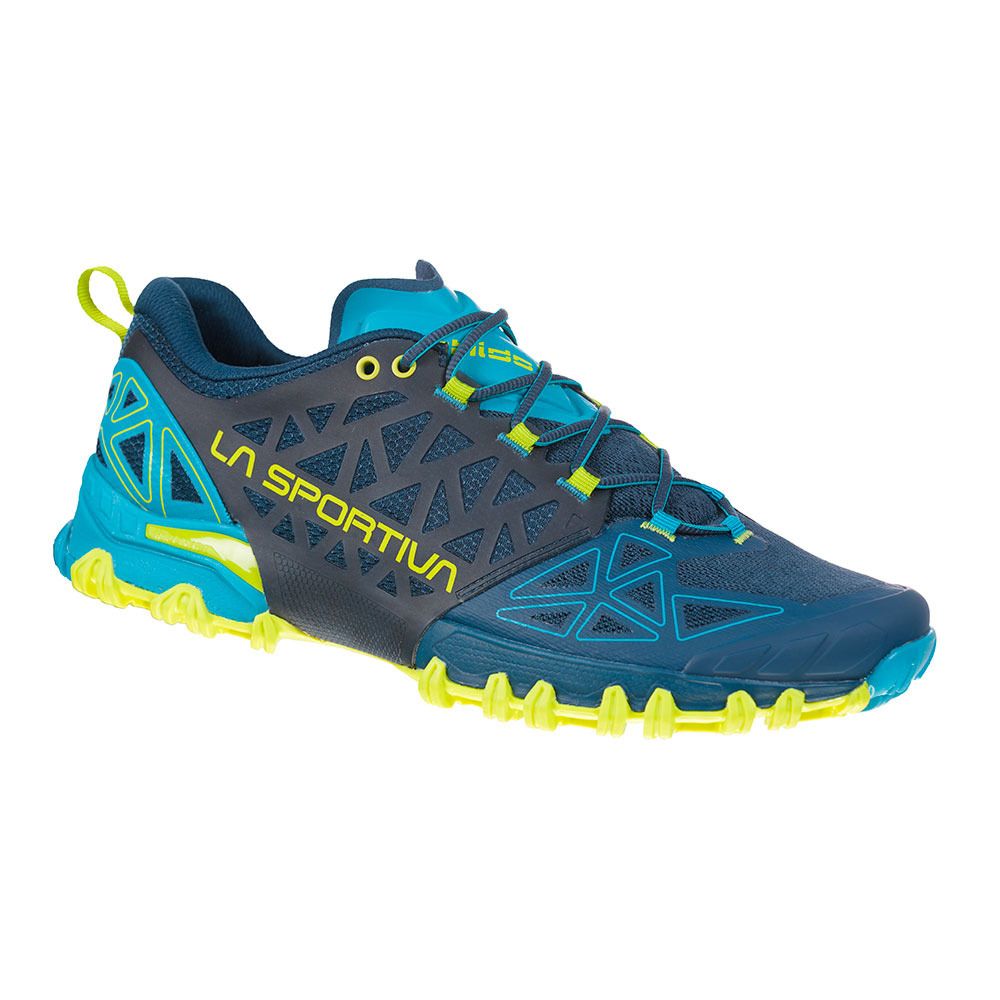 La Sportiva BUSHIDO II - Chaussures de trail Homme opal/apple green