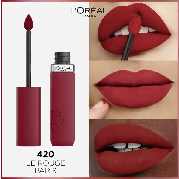 Infaillible Matte Resistance 16H Lippenstift 420 Le Rouge Paris