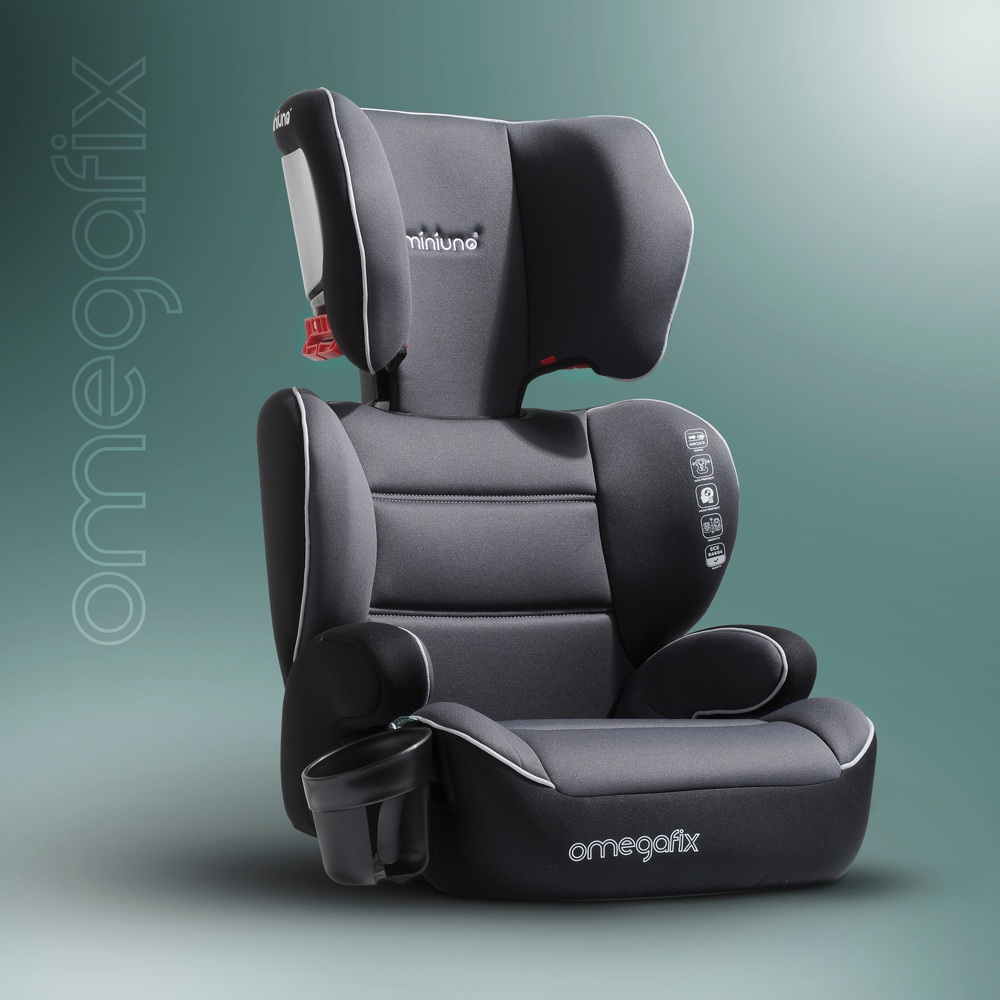 miniuno OmegaFix Gruppe 2-3 Autositz mit ISOFix-Konnektoren