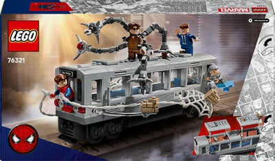 LEGO Super Heroes 76321 Spider-Man mot Doc Ock: T-banescenen