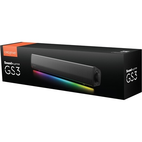 Enceinte PC Creative Sound Blaster GS3 gaming compacte avec technologie SuperWide