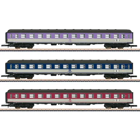 Märklin 87402 - Z Schnellzugwagen-Set Pop-Wagen