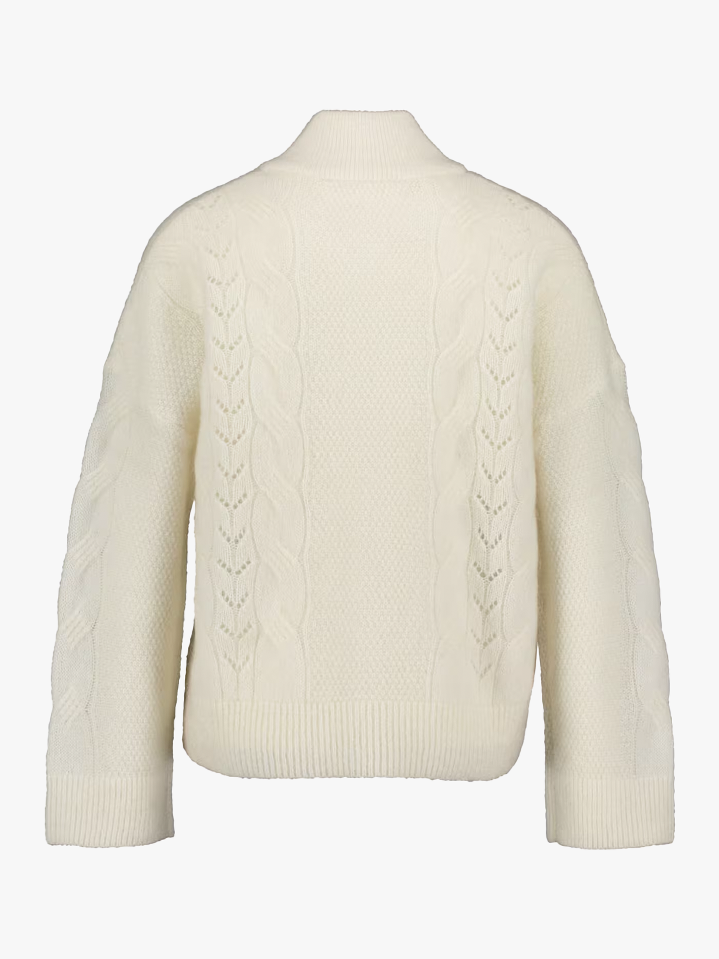 Vera Long Sleeve Knit Zip Cardigan