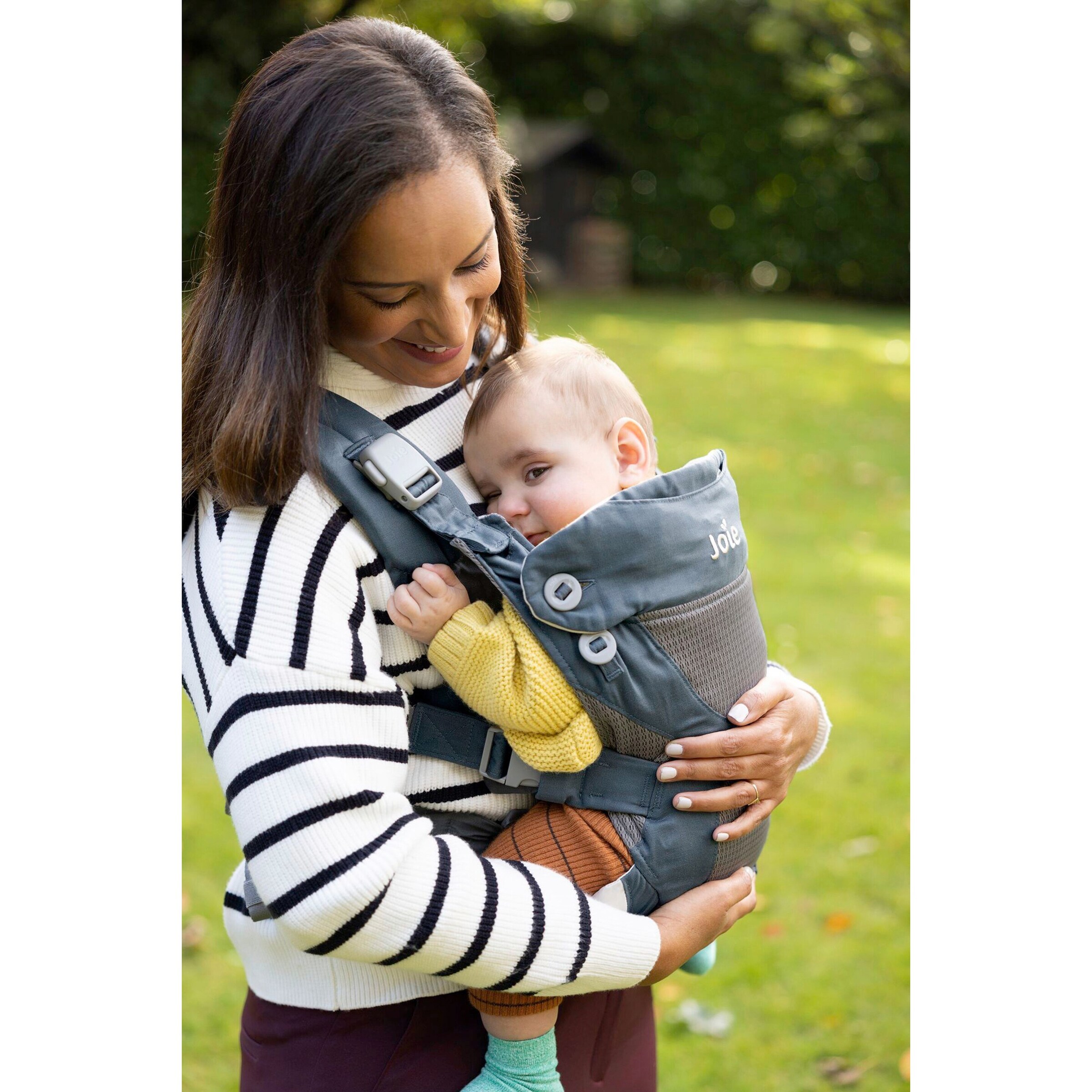 Joie SAVVY Babytrage, 3 Tragepositionen marina
