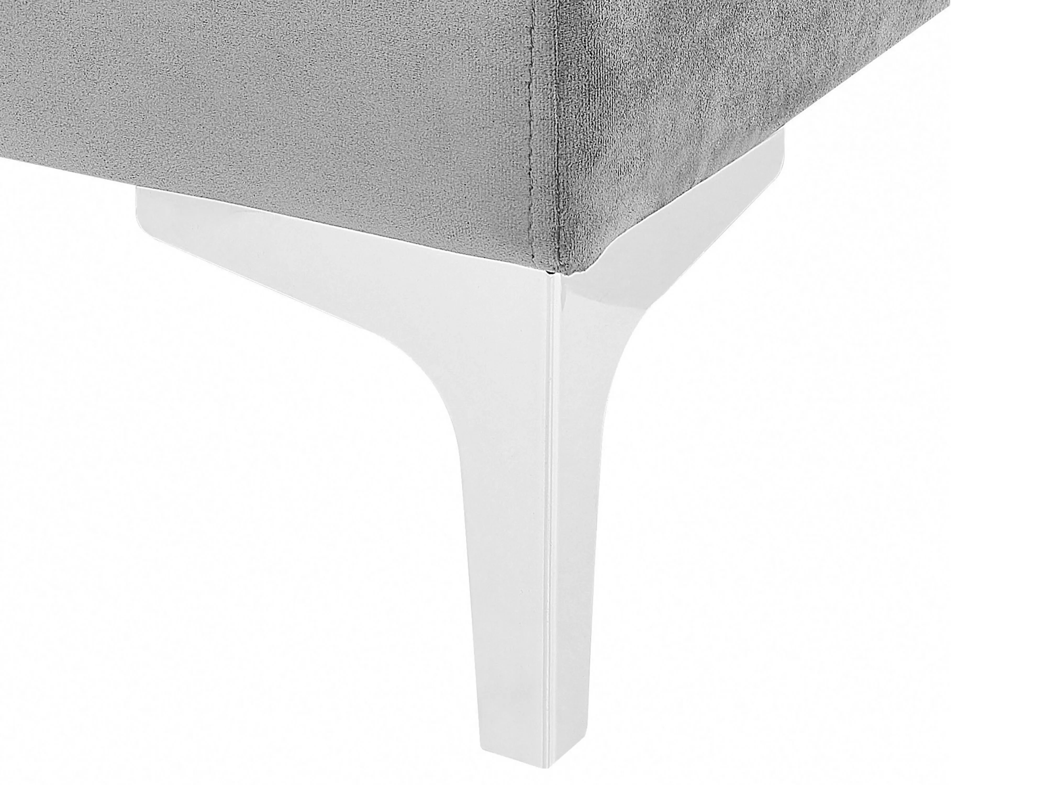 Hoekmodule EVJA Fluweel Grijs
