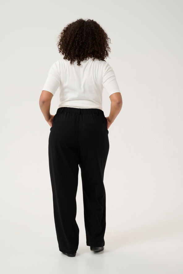 Kaffe Curve KCmerla Straight Pants Black deep