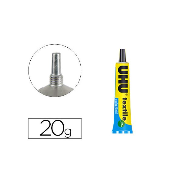 UHU Tubo Cola Textile 19ml / 20g - 48733
