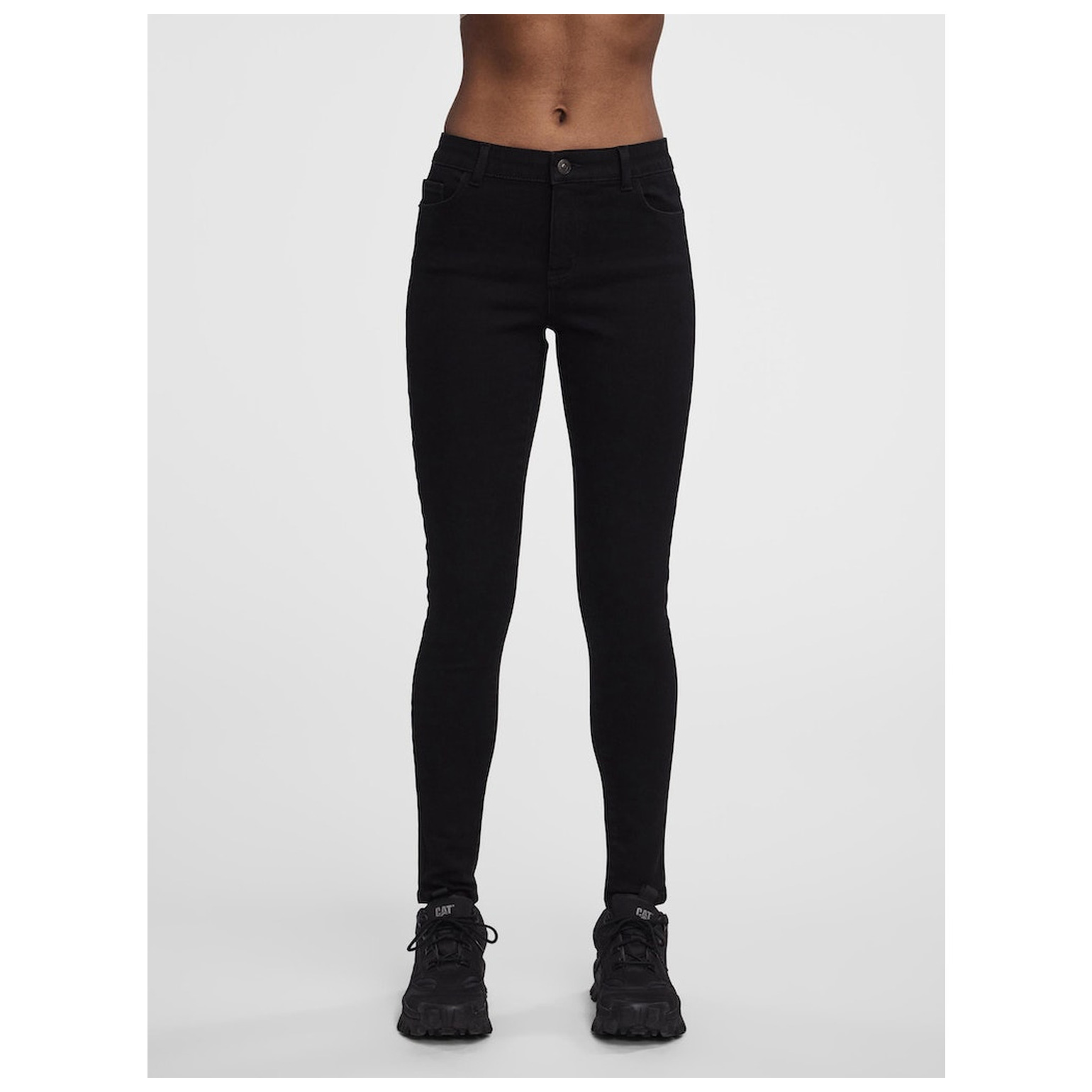 Pieces PCDANA MW SKINNY JEANS BL102 N