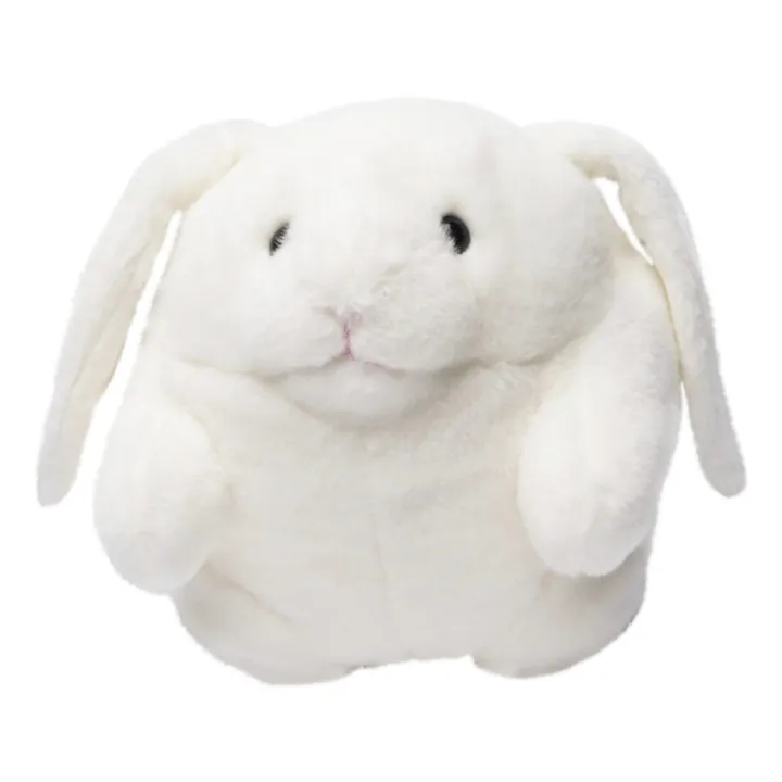 La Pelucherie Peluche Roodoodoo Lulu le Lapin | Blanc