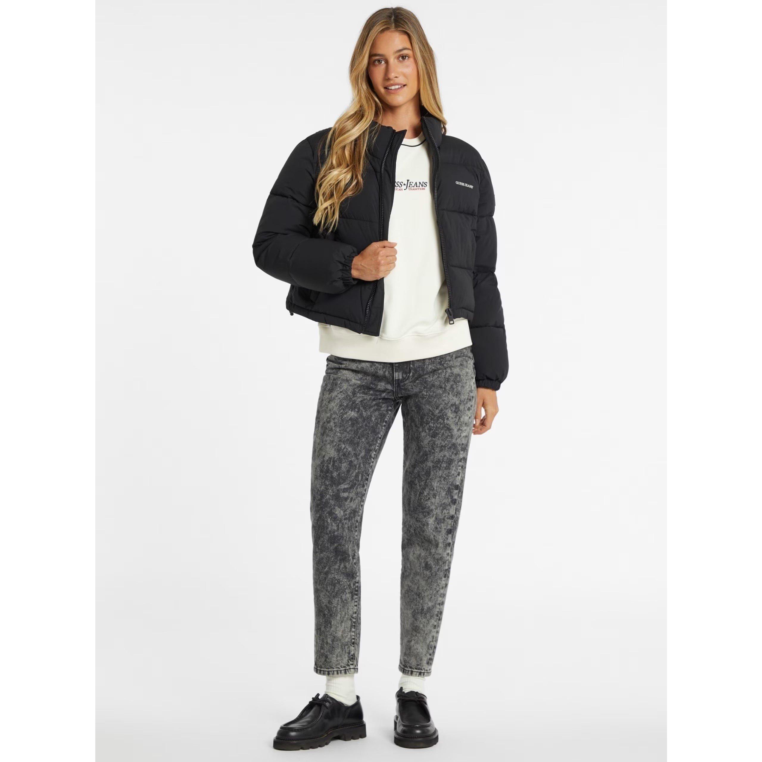 Guess Cropped Puffer Jacket