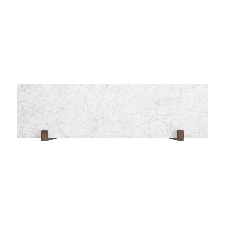 Audo Copenhagen Corbel wandplank 100x30 donker eiken
