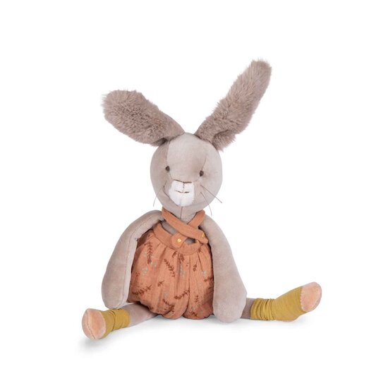 Trois petits lapins Peluche Lapin   Argile        de               Moulin Roty