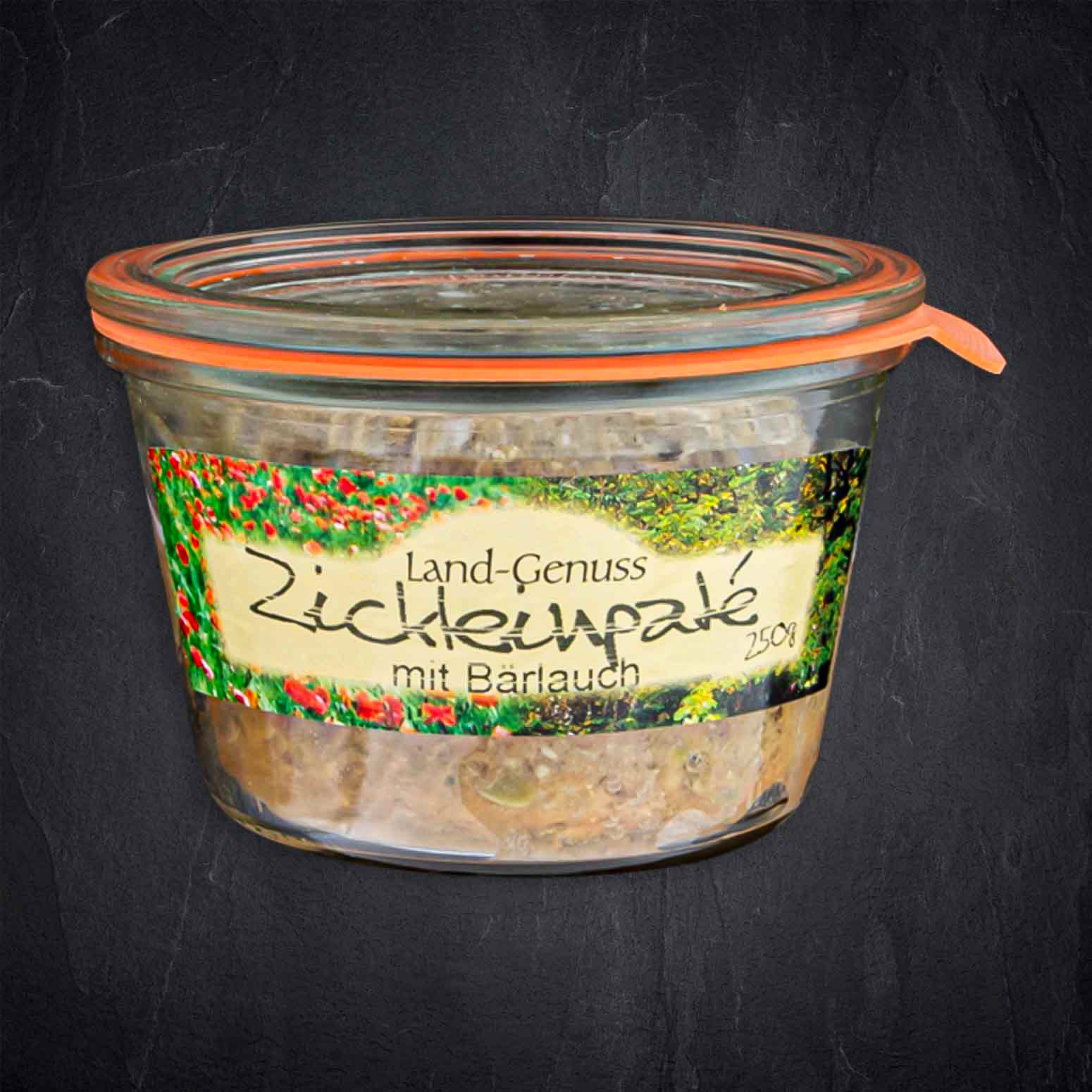Zicklein Pastete mit Bärlauch