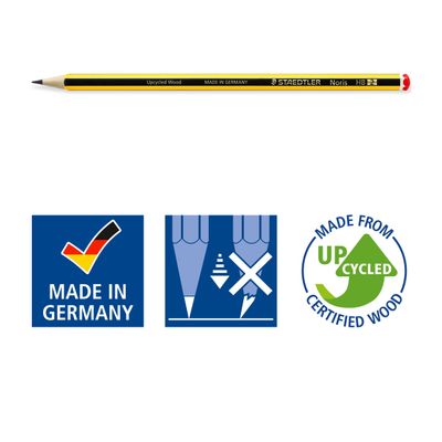 STAEDTLER Noris - Pack de 12 Crayons à papier - HB - 2 mm