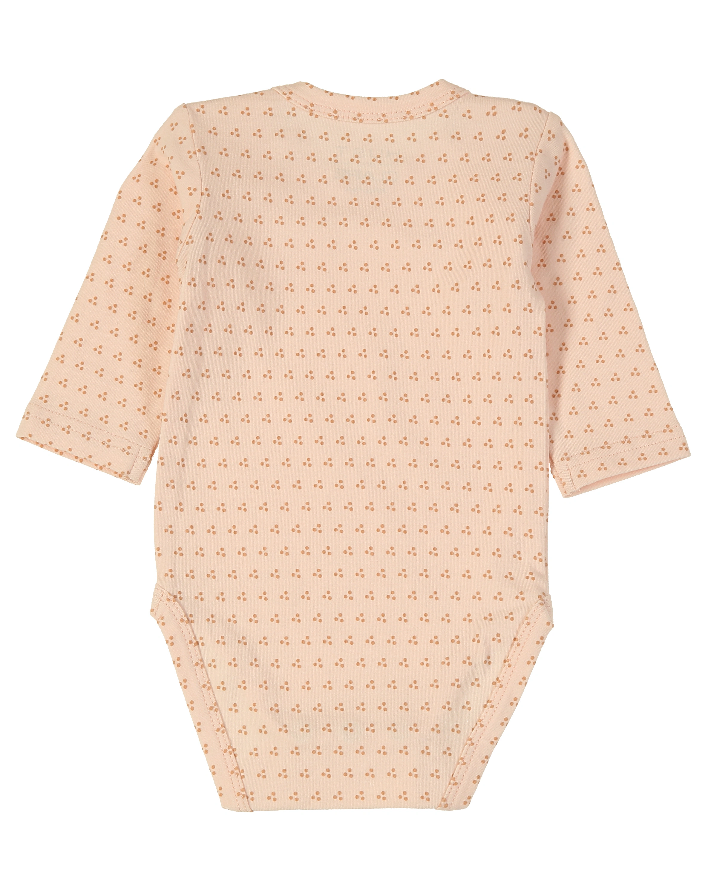 Langarm-Body BASE 3er Pack in apricot