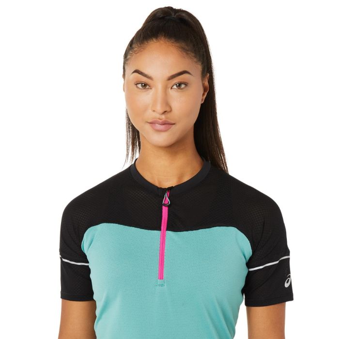 Asics Dame T-shirts Fujitrail Top Grøn