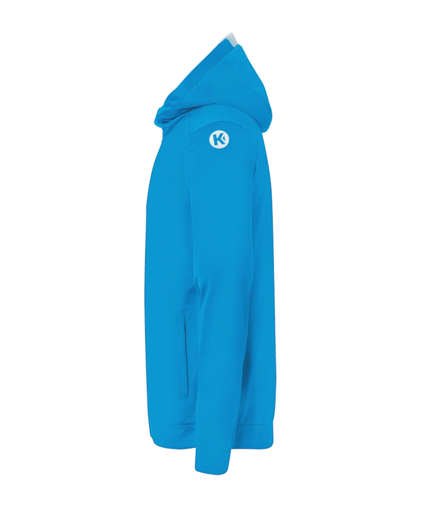 Kempa Player Kapuzenjacke Hellblau Weiss F02