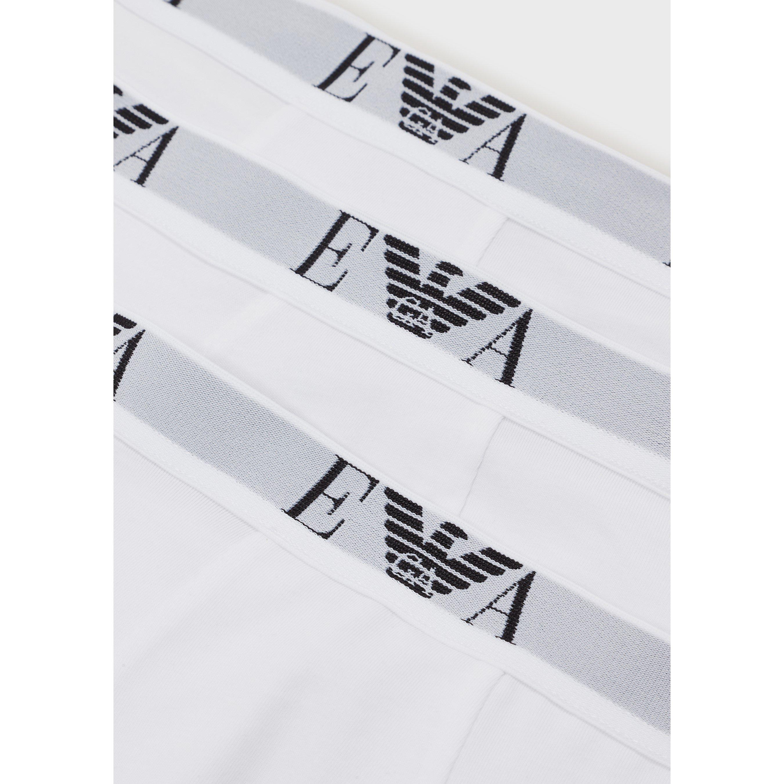 Emporio Armani 3 Pack Logo Trunks