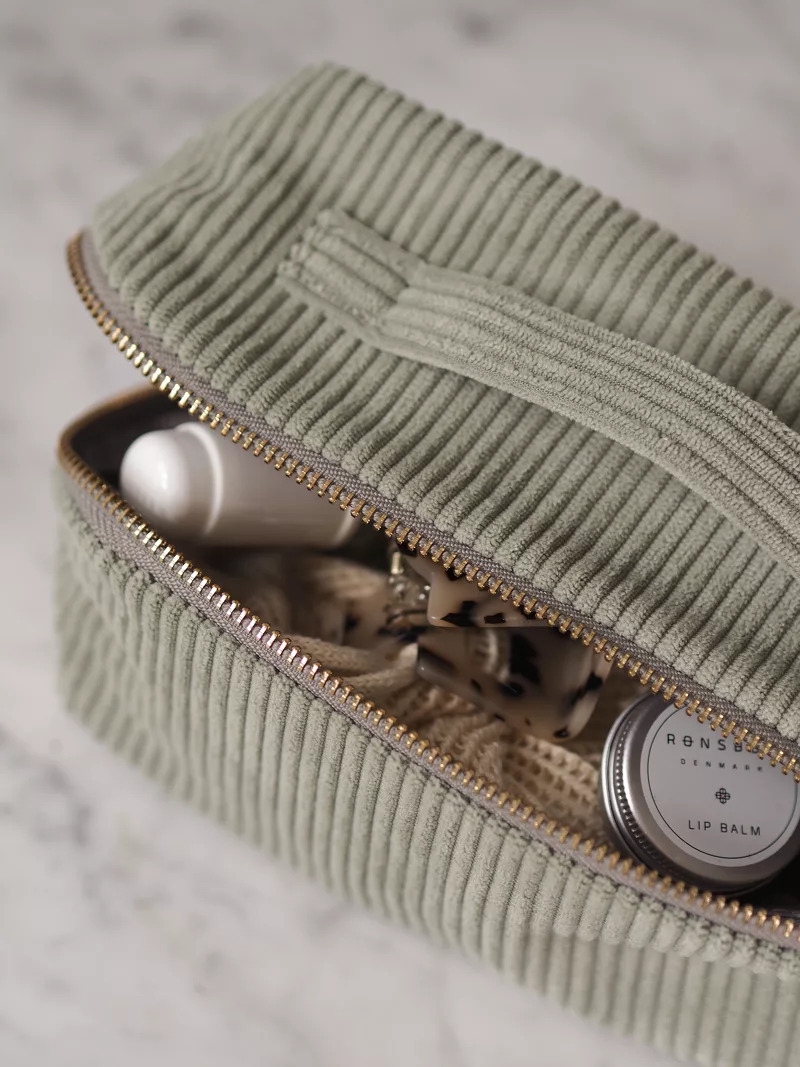 Rønsbøl Toilettaske Small - Dusty Green
