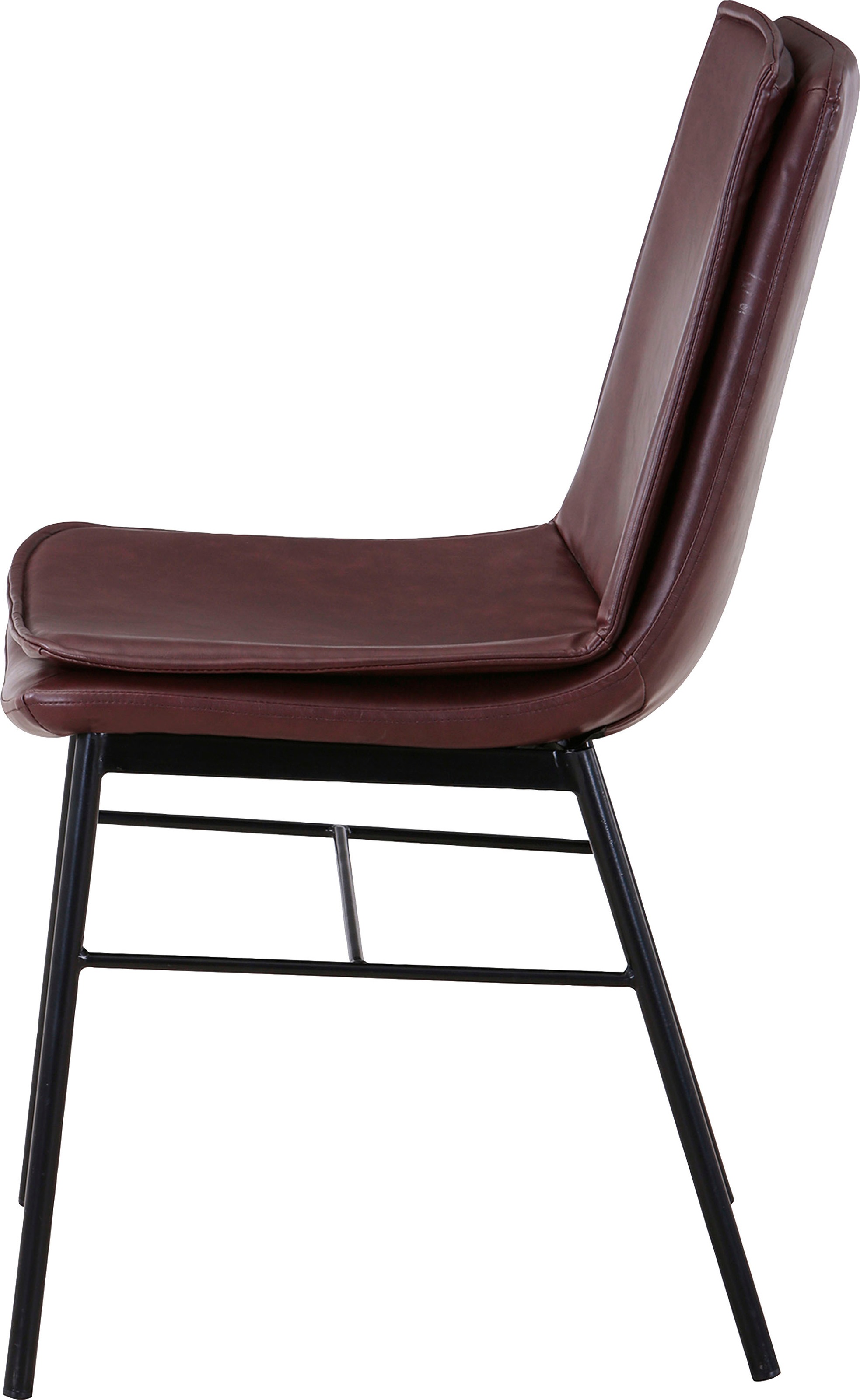 Kayoom Polstergarnitur »Stuhl Brady 125 2er-Set und Eisenfuss« Set, 2 Stk. tlg. pflegeleicht, bequem, bequemes Sitzerlebnis