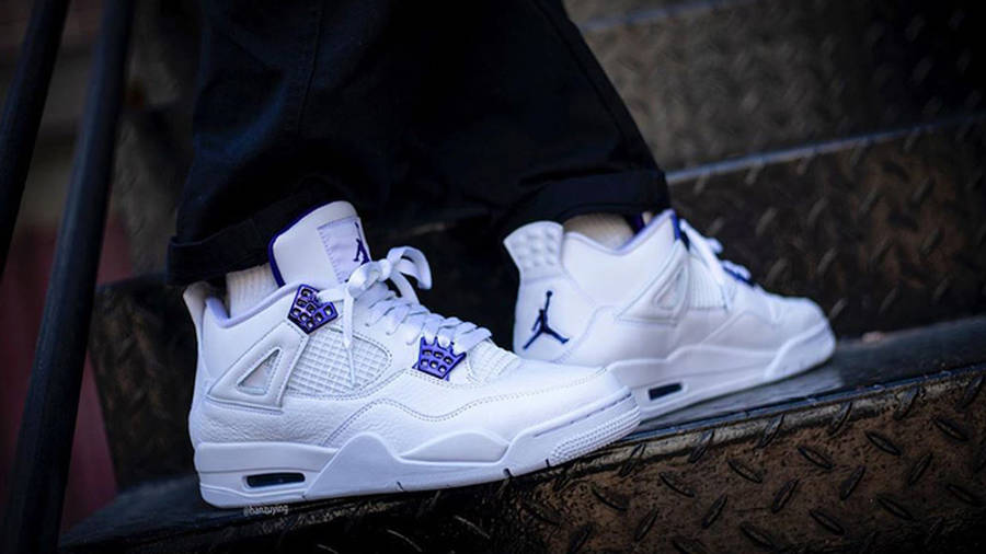Jordan 4 Retro Metallic Purple